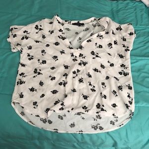 Forever 21 floral blouse